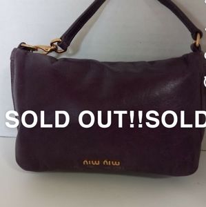 Sold out! 100%Authentic Miu Miu bag
